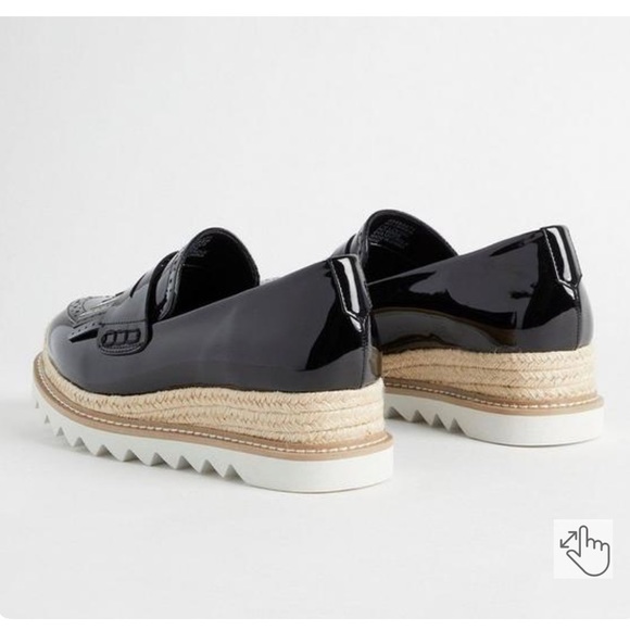 Torrid Espadrille Oxford (WW) Size 12 Wide NWT - Picture 2 of 4